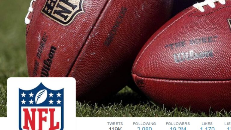 NFL Twitter account hacked