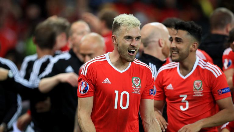 Wales' Aaron Ramsey