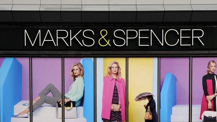 A Marks and Spencer shop in London.