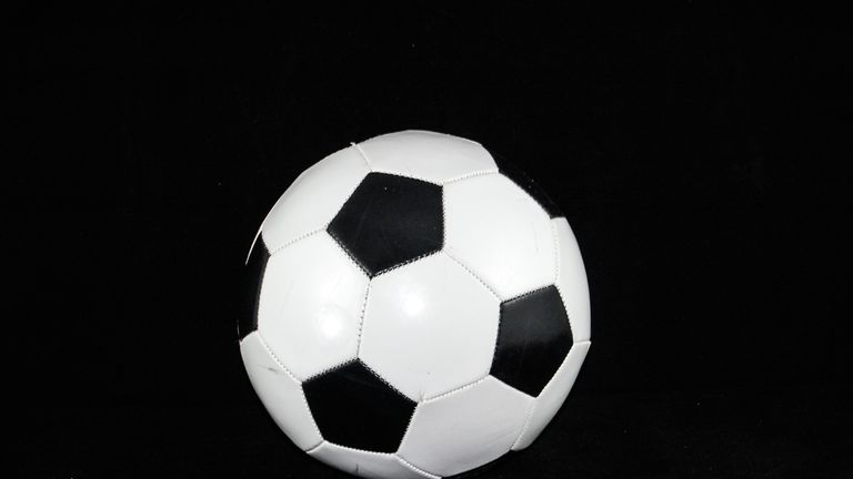 Standard shape of a football is spherical