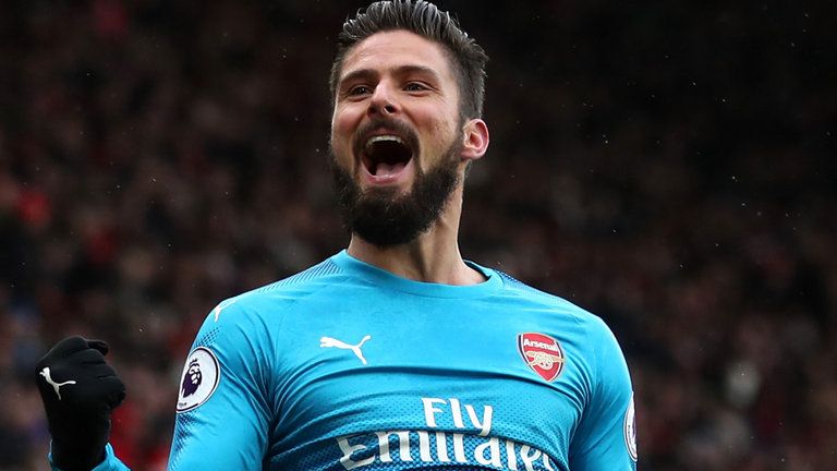 Giroud has scored 73 goals in 179 league appearances for Arsenal since his transfer from Montpellier in June 2012