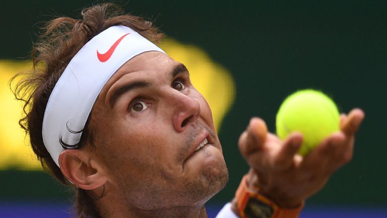 Rafael Nadal is into the Wimbledon semi-finals