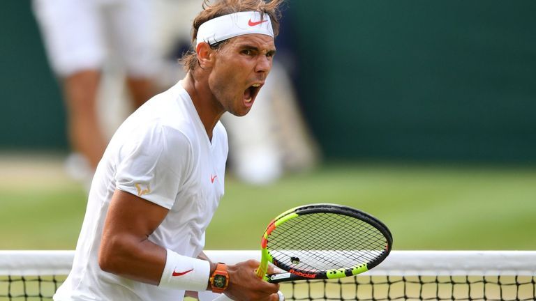 Nadal plays Novak Djokovic in semi-finals on Friday