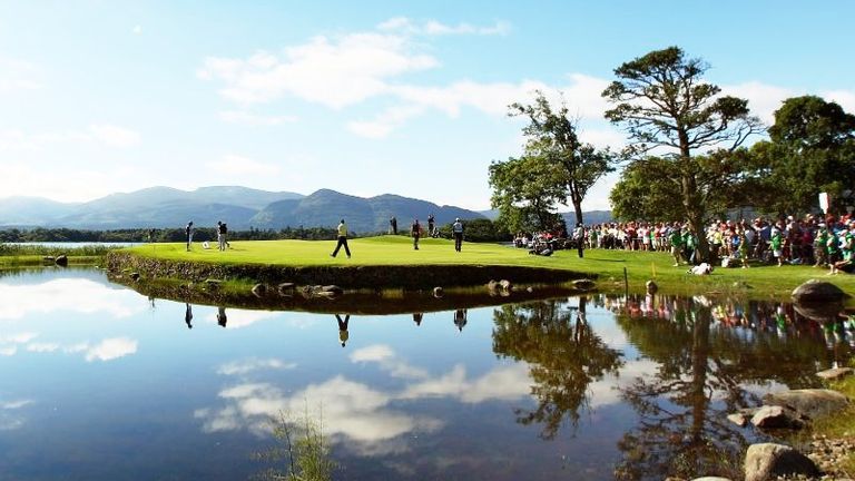 during the first round of the 3 Irish Open at Killarney Golf and Fishing Club on July 29, 2010 in Killarney, Ireland.