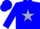 Silk - Blue, Silver Star