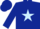 Silk - DARK BLUE, LIGHT BLUE star