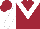 Silk - Maroon, White chevron and sleeves