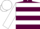 Silk - Maroon, white circled 'W', White hoops on sleeves, White cap