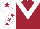 Silk - Maroon, White chevron, White sleeves, Maroon stars, White cap, Maroon star