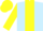 Silk - Light blue, yellow stripe, sleeves and cap