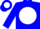 Silk - Blue, white ball