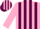 Silk - Pink and Maroon stripes, Pink sleeves