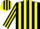 Silk - Black and yellow stripes