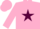 Silk - Pink, Maroon star