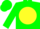 Silk - Green, yellow ball, green cap