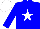 Silk - Blue, white star and cap