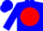 Silk - Blue, red ball, blue cap