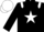 Silk - Black, white star and epaulets, white cap
