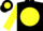Silk - Black, yellow ball , yellow sleeves