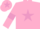 Silk - Pink, mauve star, armlets and star on cap