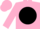 Silk - Pink, black ball, pink cap