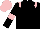 Silk - Black, pink epaulets, armlets and cap