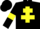 Silk - Black, Yellow Cross of Lorraine and armlets