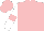 Silk - Pink, white diamond 'r' on back, white blocks on sleeves, pink cap