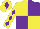 Silk - Yellow and purple (quartered), diamonds on sleeves, yellow cap, purple diamond