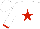 Silk - White, red star, red cuffs, white cap