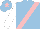 Silk - Light blue, pink sash, white sleeves, light blue cap, pink star