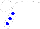 Silk - White, blue spots on sleeves