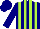 Silk - Navy , lime stripes