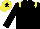 Silk - Black, yellow epaulets, yellow cap, black star