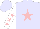 Silk - Lavender, pink star, pink stars on white slvs