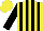 Silk - Yellow body, black stripes, black arms, yellow cap
