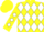 Silk - Yellow, White Diamonds