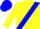 Silk - Yellow, Blue Sash, Blue Cap