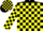 Silk - BLACK & YELLOW CHECK