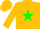 Silk - Gold, Green Star